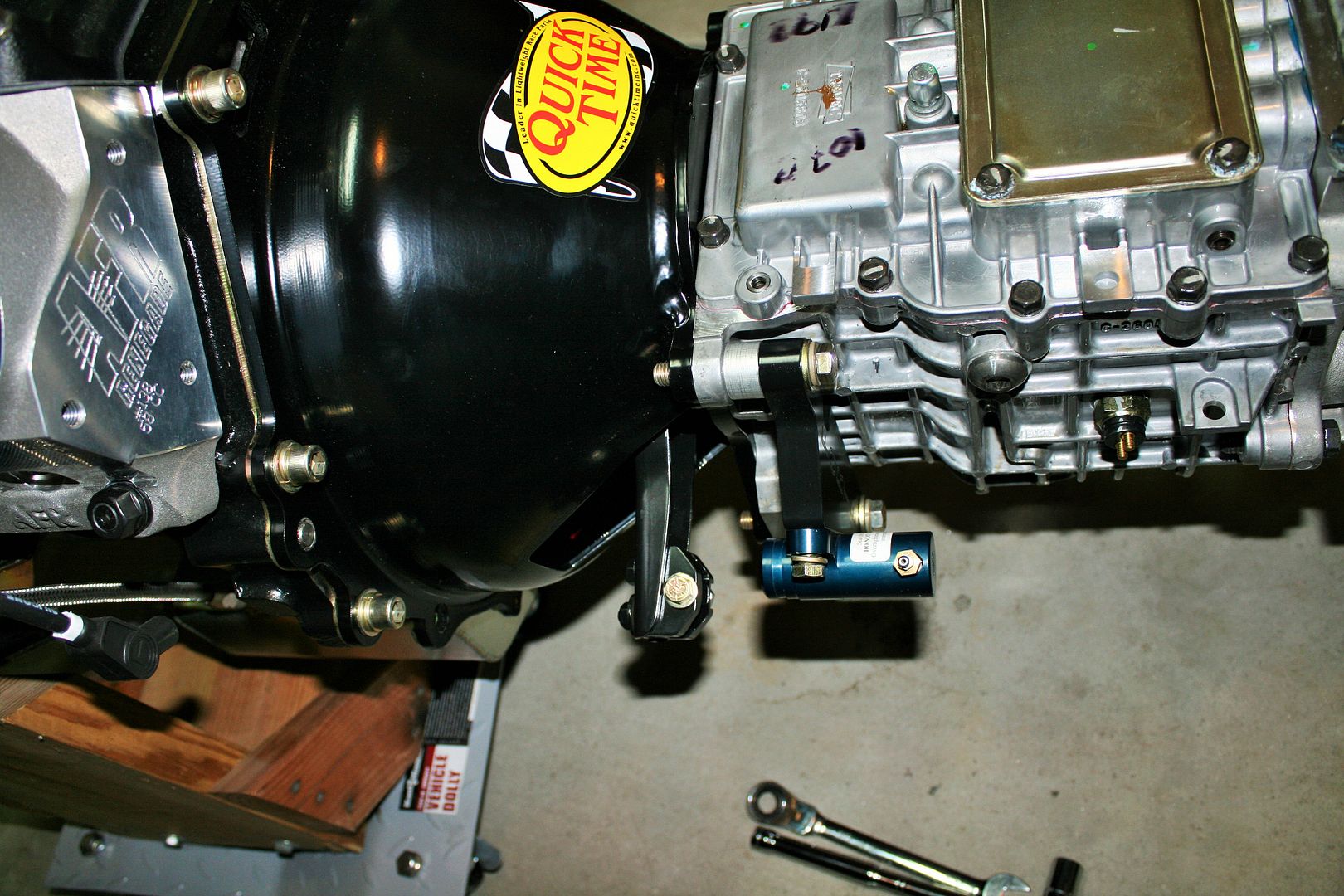 Quicktime Bellhousing clutch fork ball adjustment question